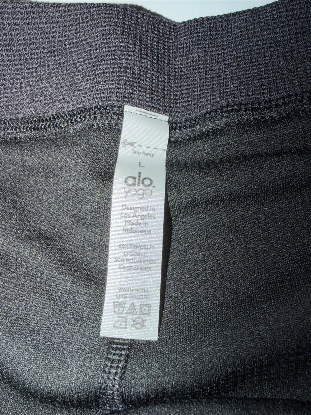 ALO yoga microwaffle pleasant boy shorts